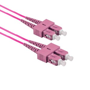 1M SC/UPC to SC/UPC Duplex OM4 MMF