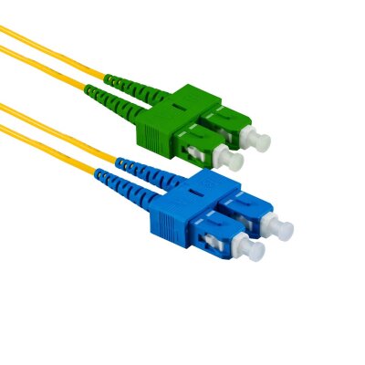 2M SC/UPC auf SC/APC Duplex OS2 SMF