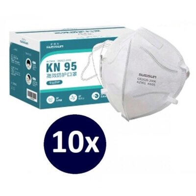 Protective masks KN95 FFP2 10erBox