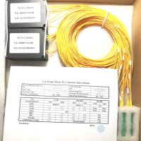 1:8 PLC-Splitter, Single Mode 2,0 mm