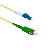 0.5M SC/APC to LC/PC Simplex OS2 SMF