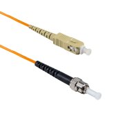 15M ST/PC to SC/PC Simplex OM2 MMF