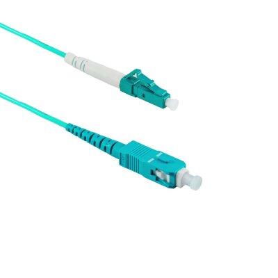 15M SC/PC to LC/PC Simplex OM3 MMF
